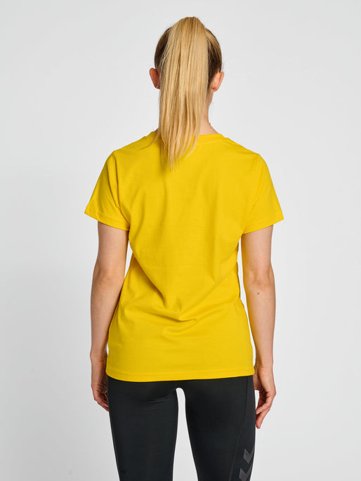 hummel Red Heavy SS T-Shirt (women's)