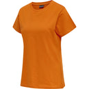 hummel Red Heavy SS T-Shirt (women's)