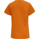 hummel Red Heavy SS T-Shirt (women's)