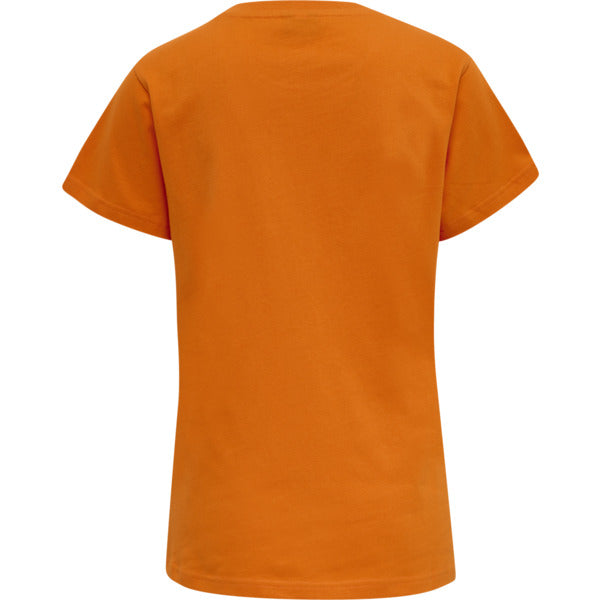 hummel Red Heavy SS T-Shirt (women's)