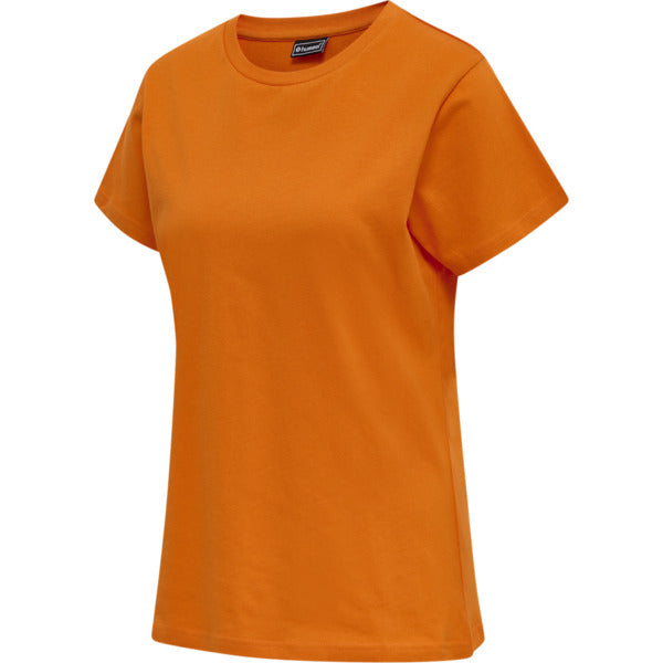 hummel Red Heavy SS T-Shirt (women's)