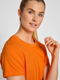 hummel Red Heavy SS T-Shirt (women's)