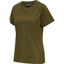 hummel Red Heavy SS T-Shirt (women's)
