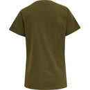 hummel Red Heavy SS T-Shirt (women's)