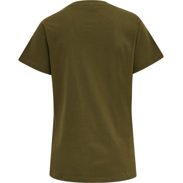 hummel Red Heavy SS T-Shirt (women's)