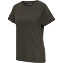 hummel Red Heavy SS T-Shirt (women's)