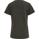 hummel Red Heavy SS T-Shirt (women's)