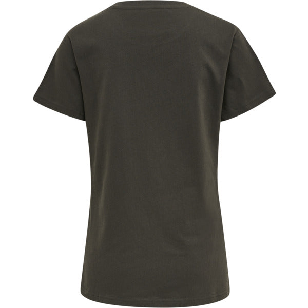 hummel Red Heavy SS T-Shirt (women's)