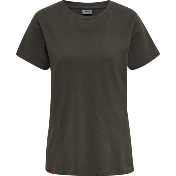 hummel Red Heavy SS T-Shirt (women's)