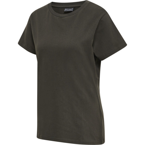 hummel Red Heavy SS T-Shirt (women's)