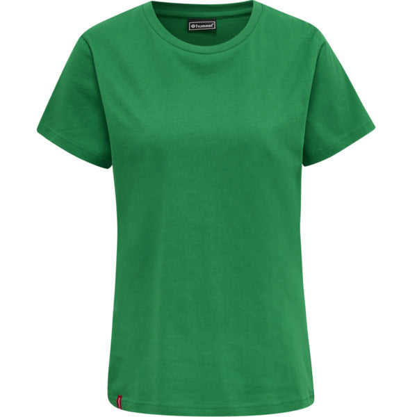 hummel Red Heavy SS T-Shirt (women's)