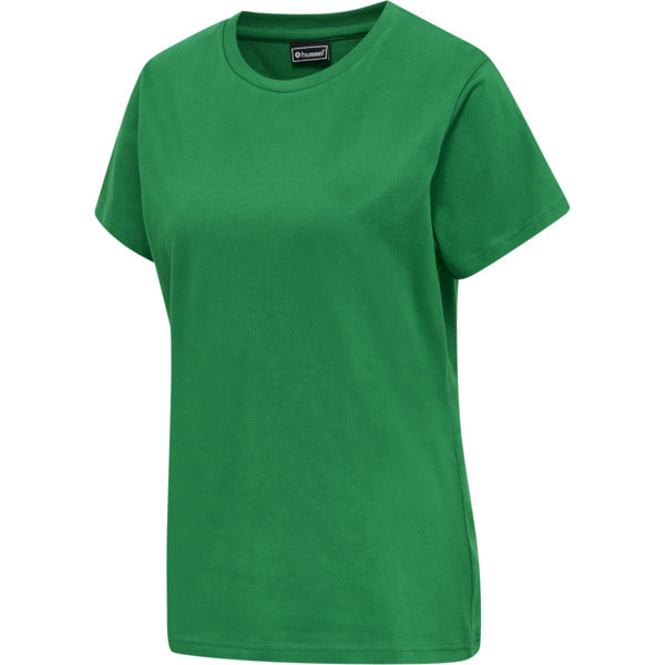 hummel Red Heavy SS T-Shirt (women's)