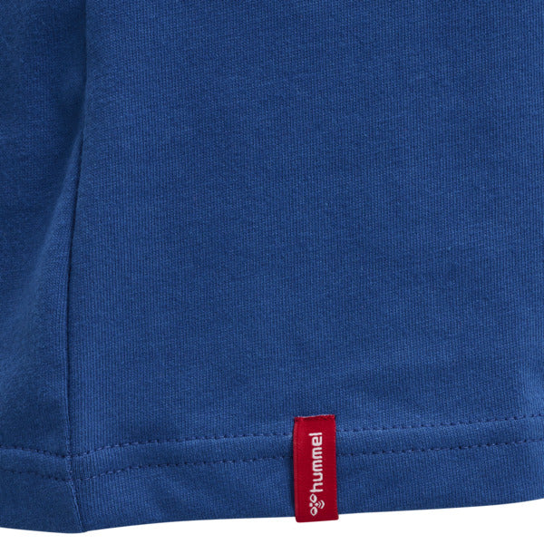 Camiseta Hummel roja de manga corta y corte pesado (para mujer)