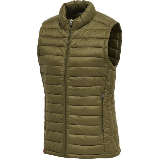 hummel Red Quilted Waistcoat (women's)