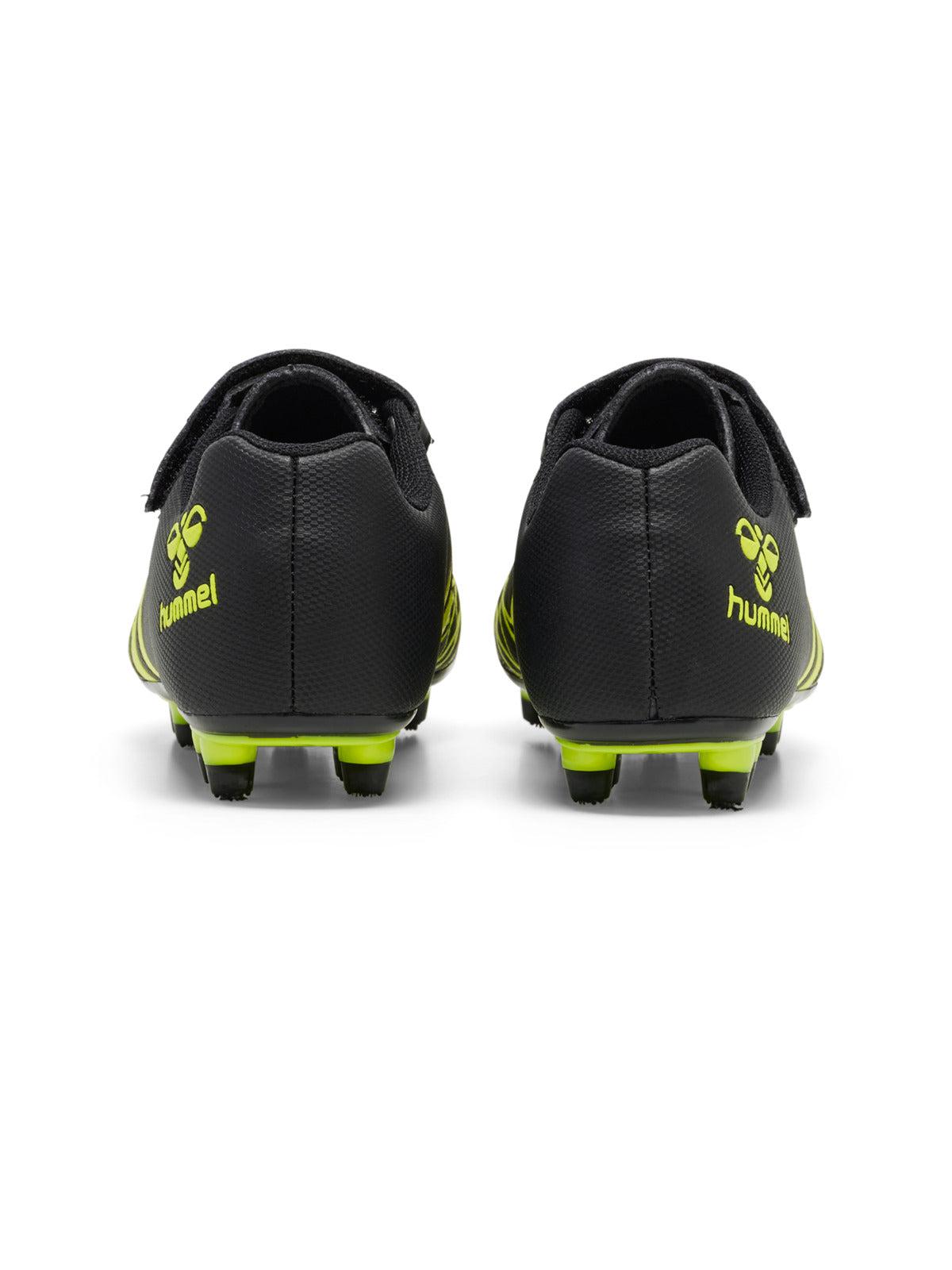 black and yellow football cleats