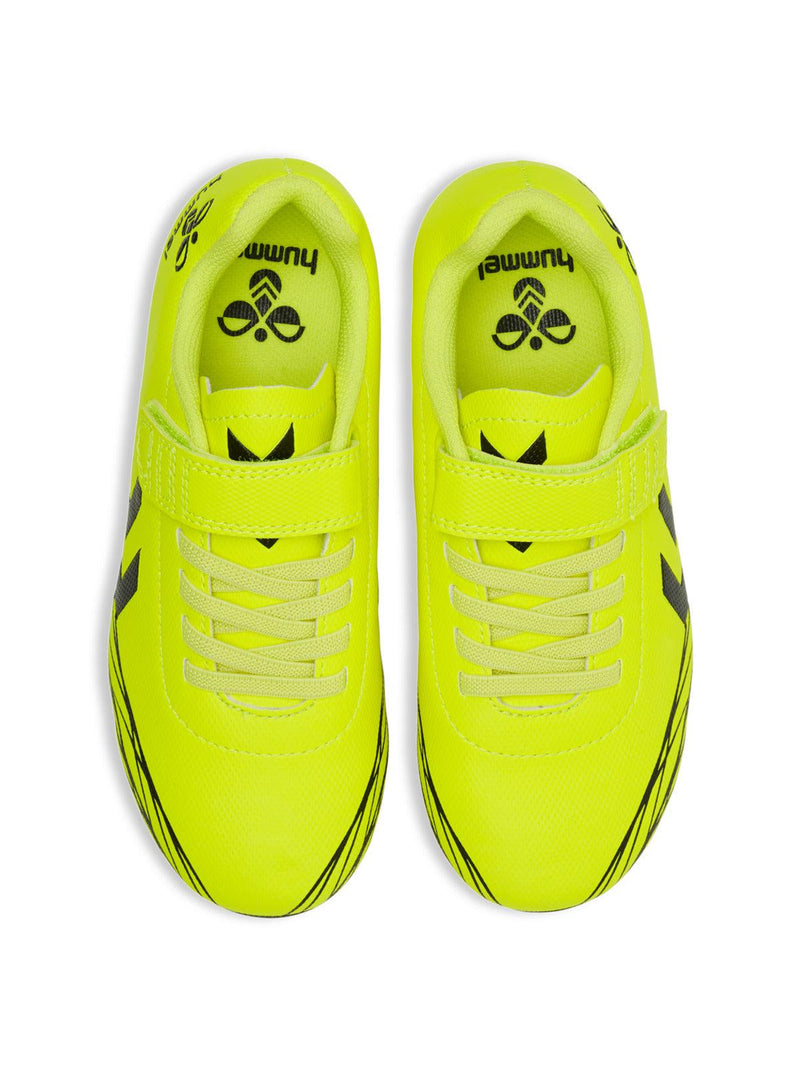 hummel Top Star Jr FG Soccer Cleats (safety yellow)-Soccer Command