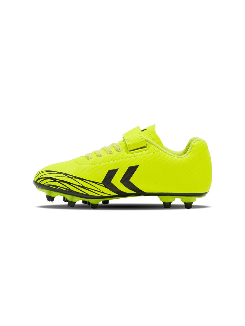 hummel Top Star Jr FG Soccer Cleats (safety yellow)-Soccer Command