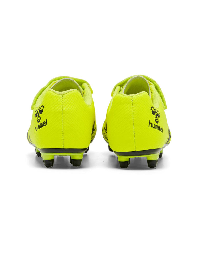 hummel Top Star Jr FG Soccer Cleats (safety yellow)-Soccer Command