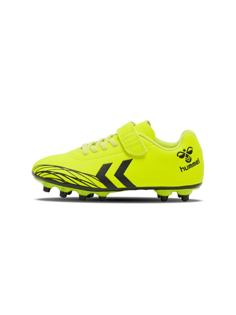 hummel Top Star Jr FG Soccer Cleats (safety yellow)-Soccer Command