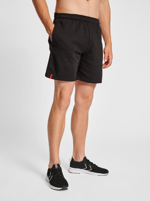Pantalones cortos básicos rojos de jogging de Hummel (para hombre)