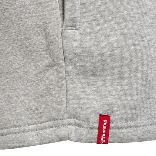 Pantalones cortos básicos rojos de jogging hummel (para jóvenes)