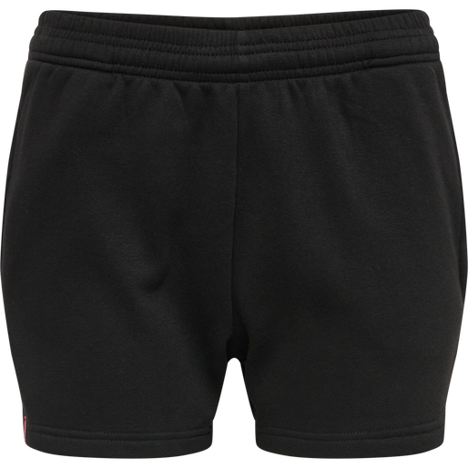 Pantalones cortos básicos rojos de jogging de Hummel (para mujer)