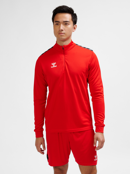 Sudadera hummel Authentic 24 con media cremallera