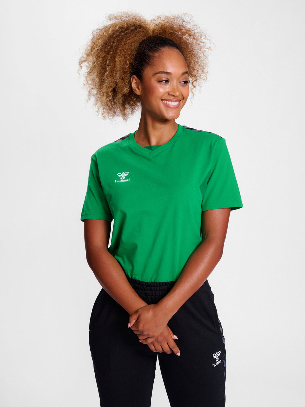 Camiseta hummel Authentic 24 CO SS (para mujer)