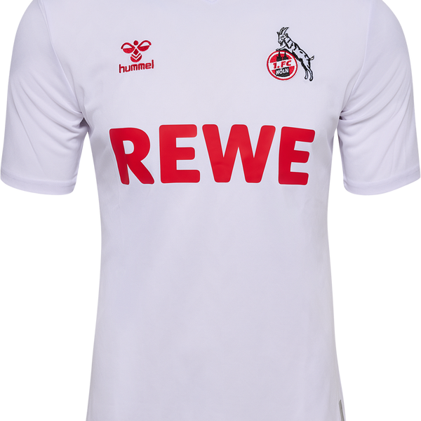 新品タグ付き　1.FC Köln ホームユニフォームhummel Oサイズ hummel 23/24 FC Köln Home Jersey