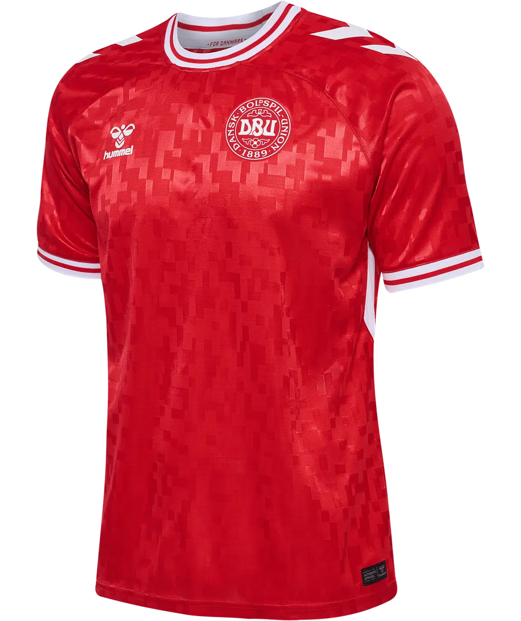 hummel Denmark DBU 24 Replica Home Jersey (youth)-Soccer Command