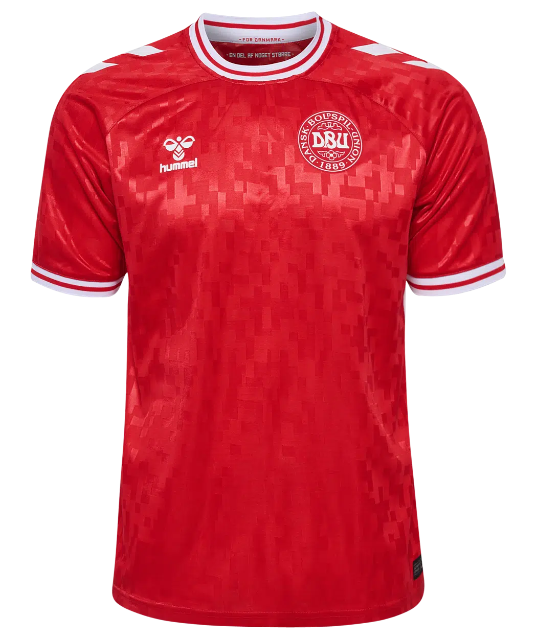 hummel Denmark DBU 24 Replica Home Jersey (youth)-Soccer Command