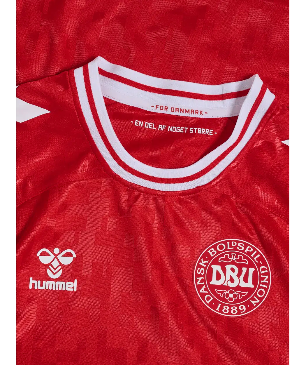 hummel Denmark DBU 24 Replica Home Jersey (youth)-Soccer Command