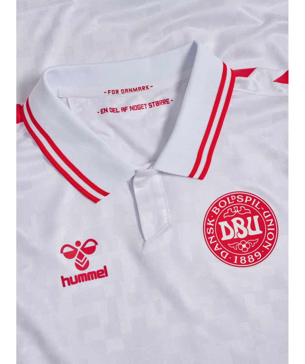 hummel Denmark DBU 24 Replica Away Jersey (youth)-Soccer Command