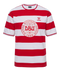 hummel Denmark DBU Fan 24 Striped Tee-Soccer Command