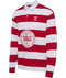 hummel Denmark DBU Fan 24 Rugby Striped Shirt-Soccer Command