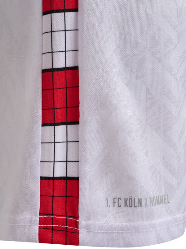 1.FC Köln Heimtrikot 24 25 weiß Hummel 1.FCK Home Shirt 1.FC Köln Heimtrikot 24 25 weiß Hummel 1.FCK Home Shirt