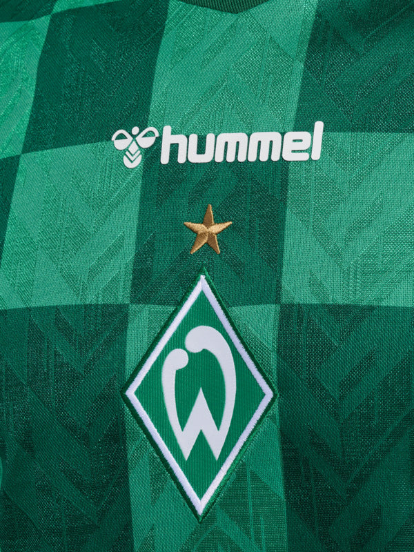 Hummel SV Werder Bremen Trikot Away 2024/2025 Kids Weiss Grün F9335 Fan-Shop Hummel SV Werder Bremen Trikot Away 2024/2025 Kids Weiss Grün F9335 Fan-Shop
