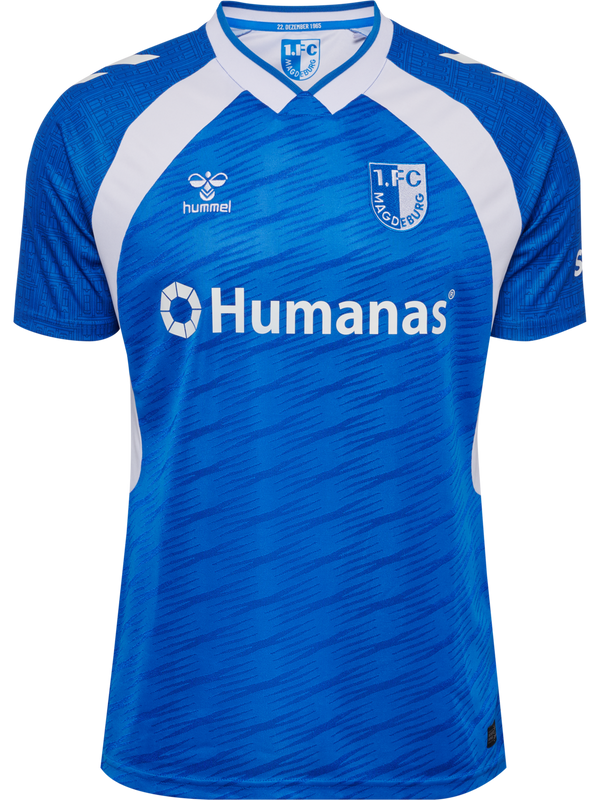 hummel 25/26 1.FC Magdeburg Home Soccer Jersey