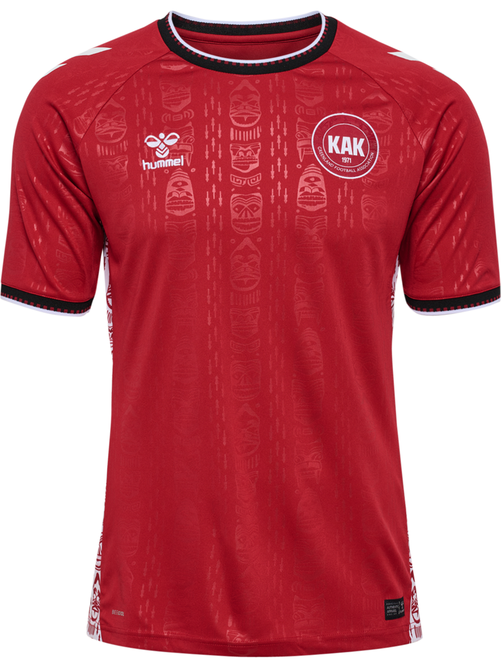 Camiseta de fútbol local de Groenlandia Hummel 2025