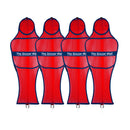Club Soccer Wall Mannequin by Soccer Innovations (Set of 4)