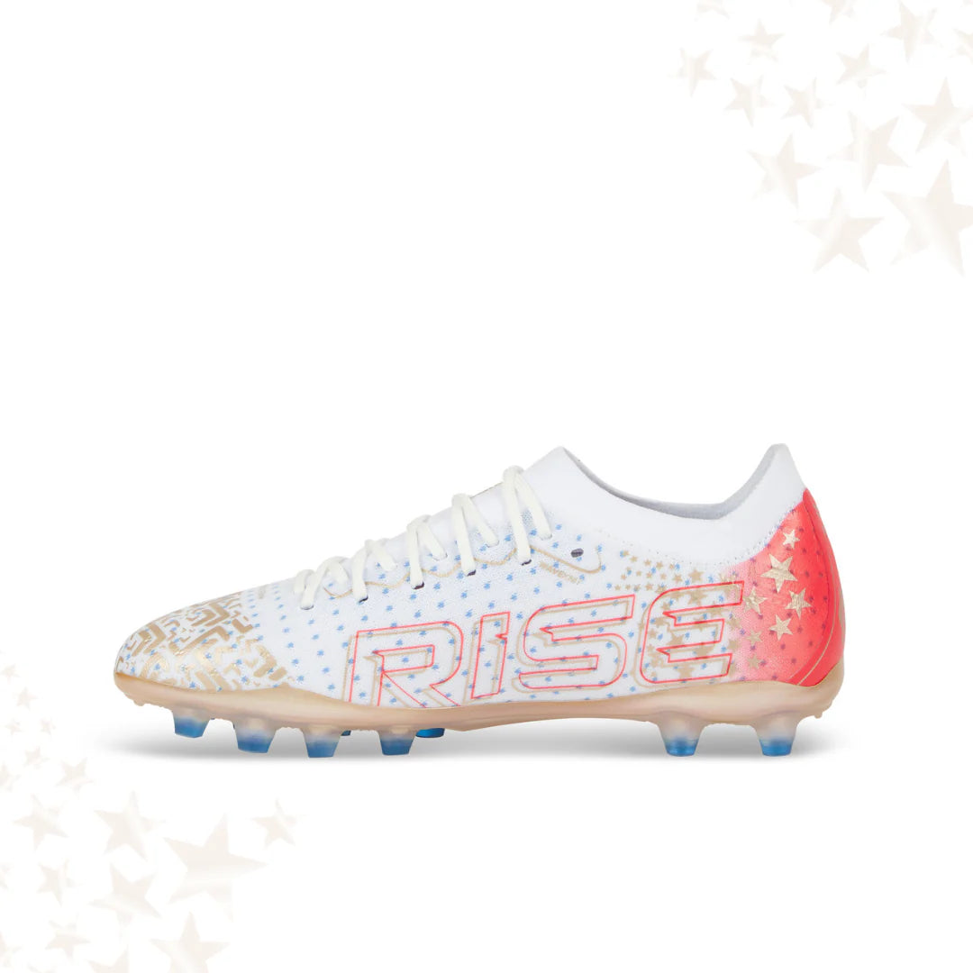 Pack IDA Edición Limitada 99er: Botas de fútbol ligeras Rise Elite para mujer FG/AG con calcetín