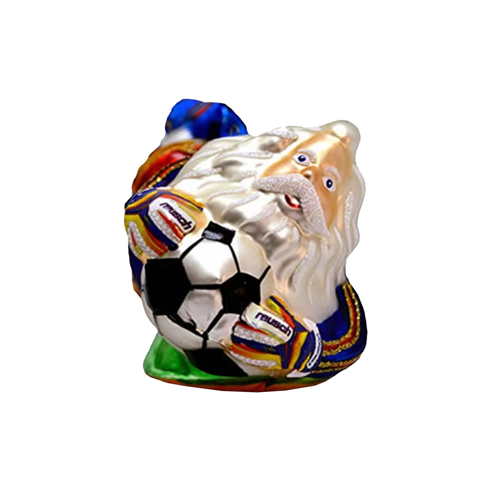 Reusch Soccer GK Santa Christmas Ornament