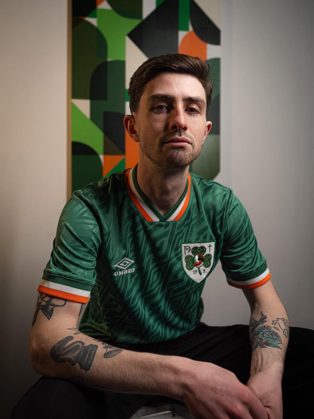 Umbro 2026 Ireland 17-3 Soccer Jersey