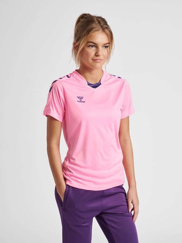 Camiseta hummel Core XK Poly SS (mujer)