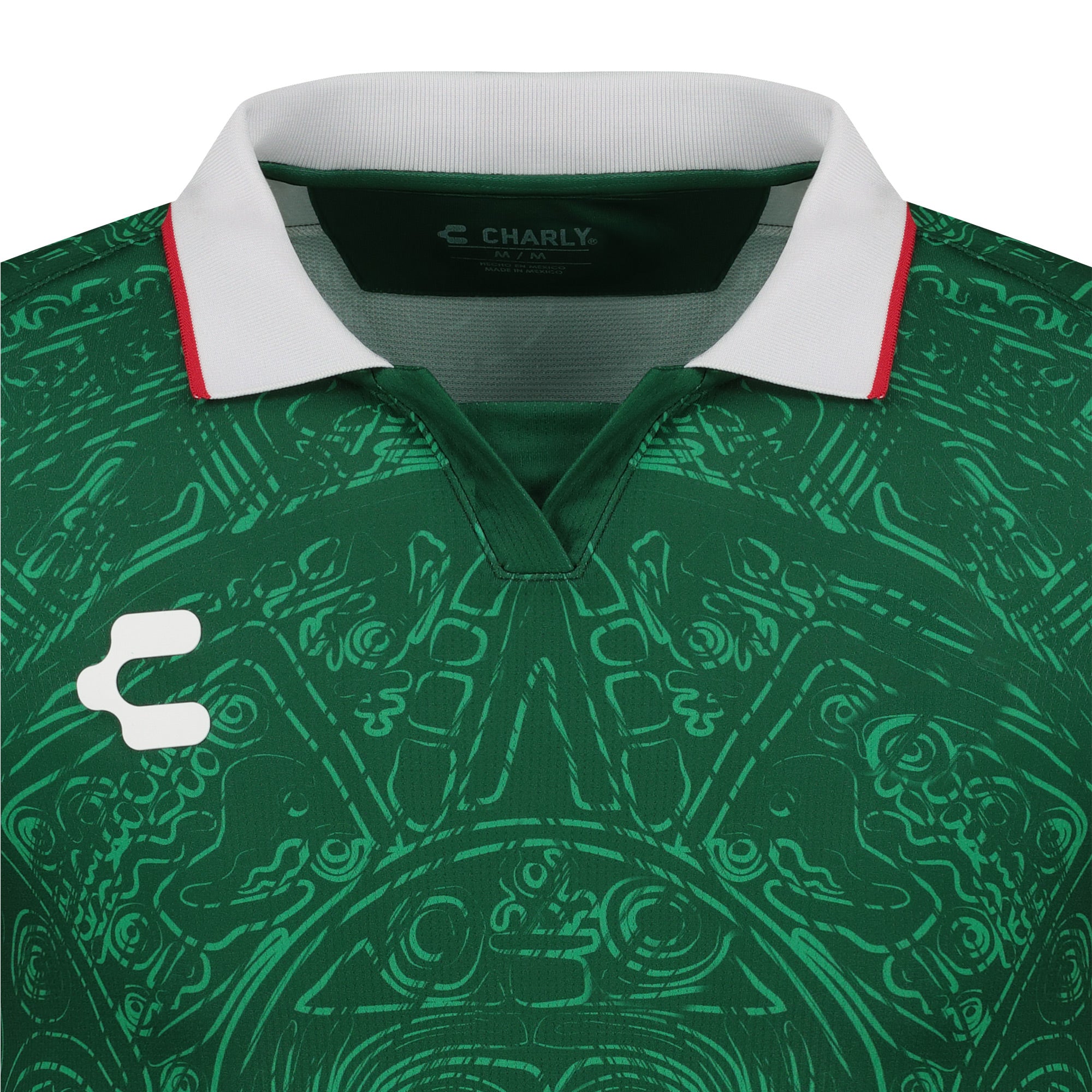 Camiseta Charly Mexico Azteca Heritage (verde) 