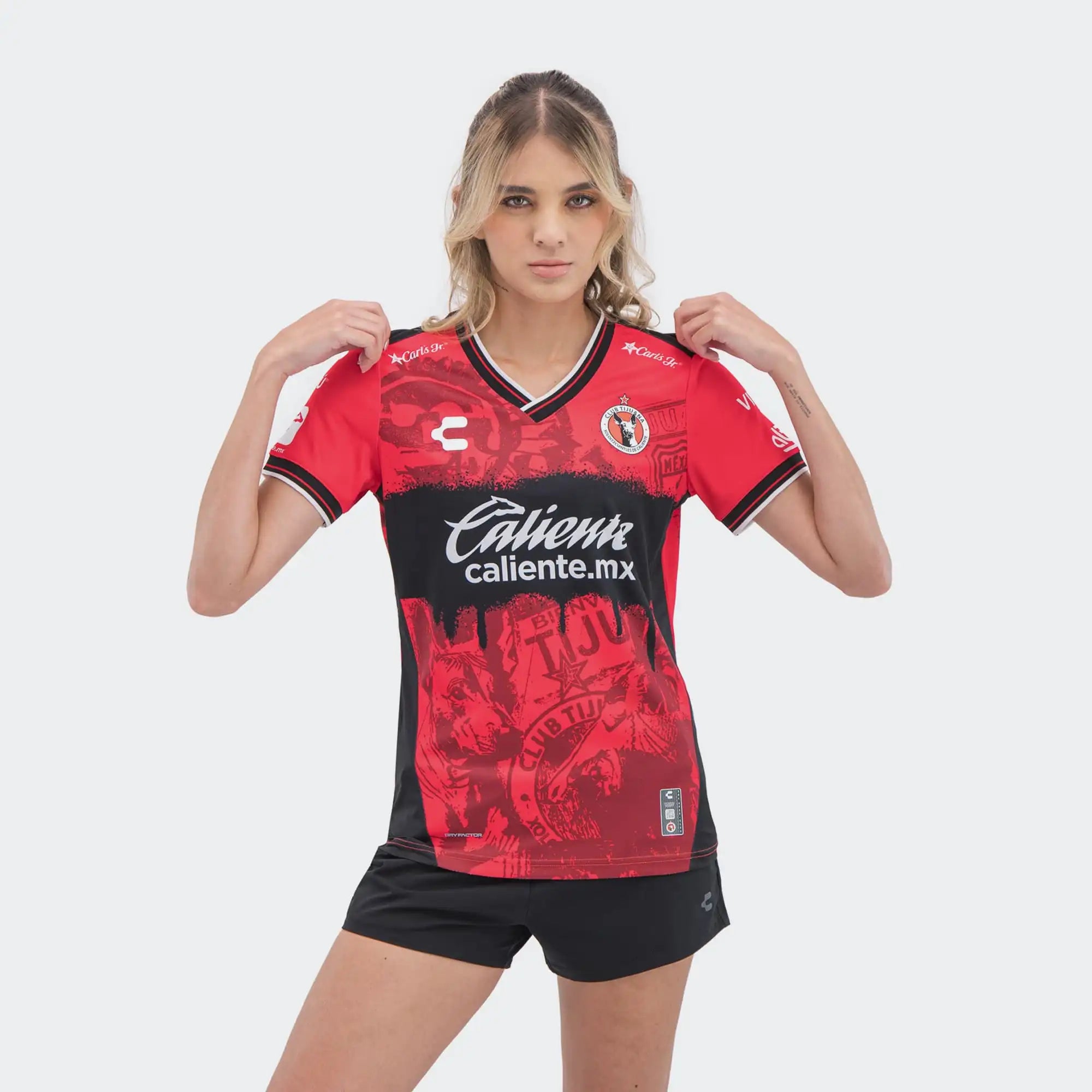 Camiseta de local del Club Charly Tijuana Xolos 25/26 (para mujer) 