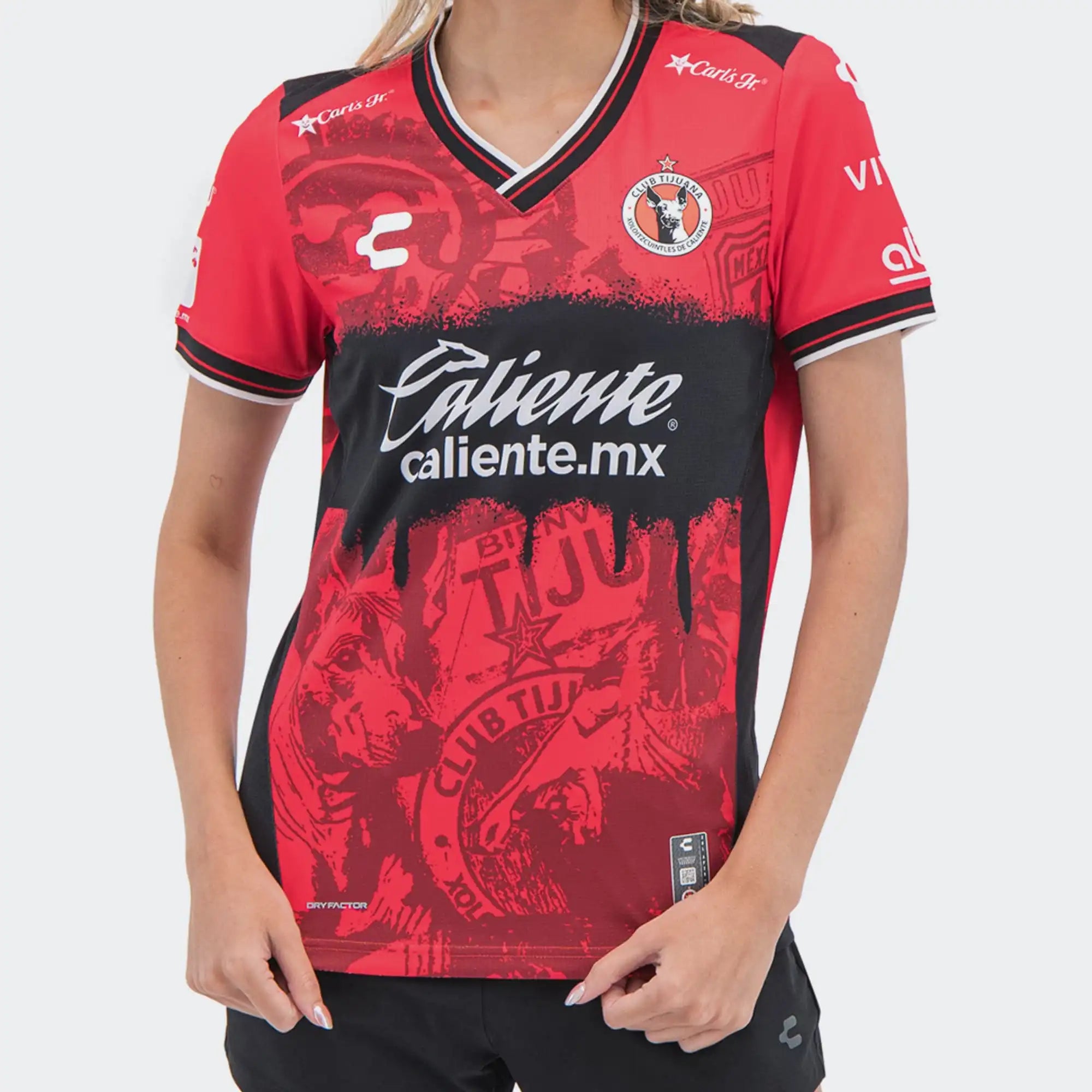 Camiseta de local del Club Charly Tijuana Xolos 25/26 (para mujer) 