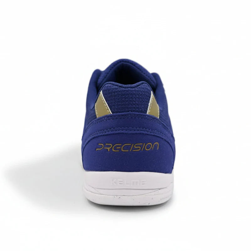 Kelme Precision Futsal Shoes (royal/gold)
