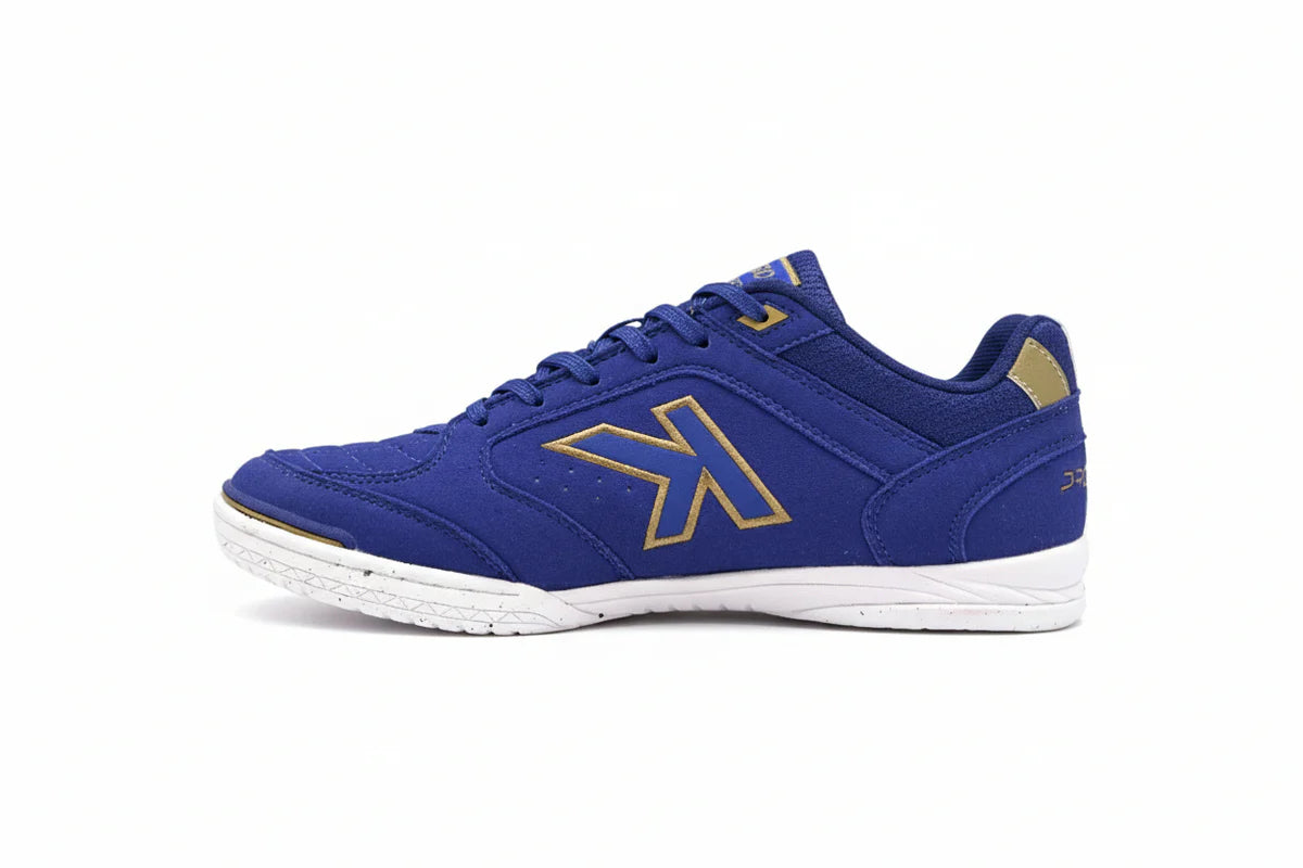 Kelme Precision Futsal Shoes (royal/gold)