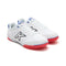 Kelme Precision Futsal Shoes (white/red)